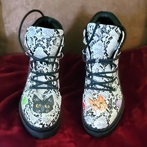 Hand Painted Boots